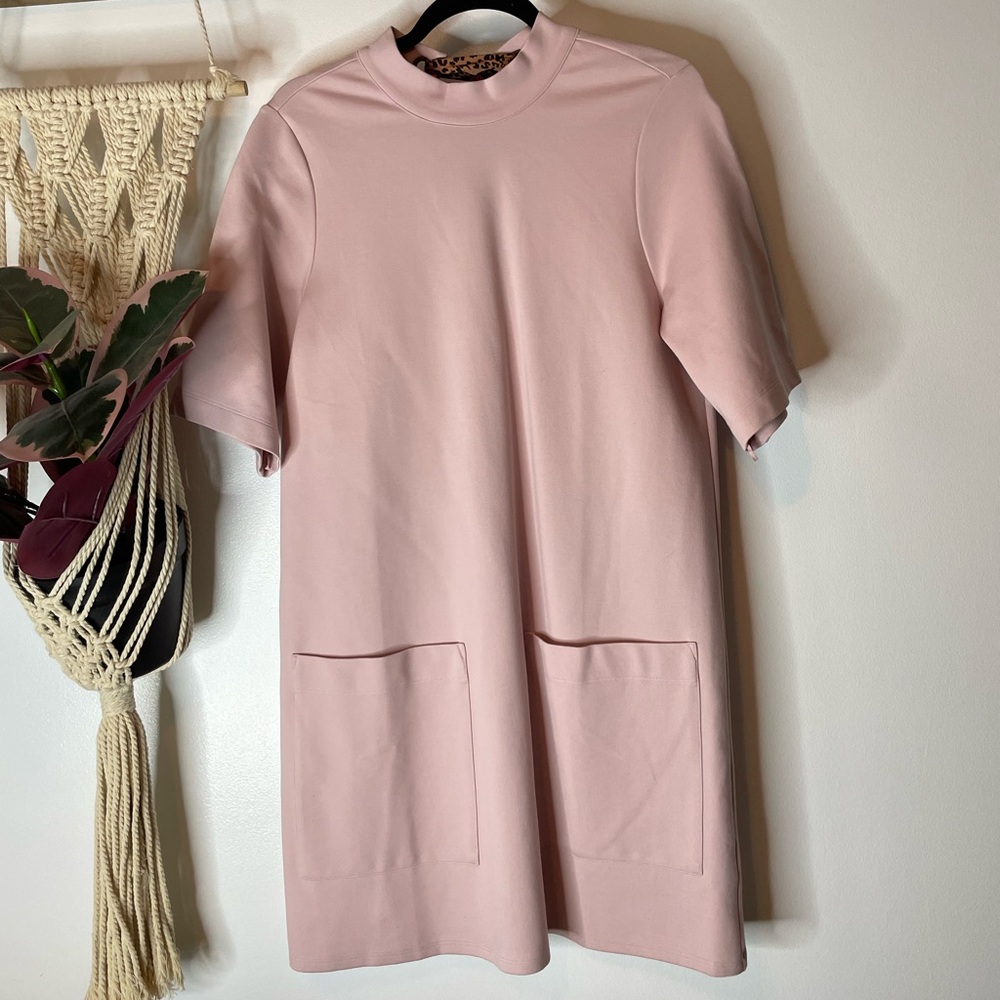 NEW WITH TAG Free People West Hill baby pink dress. MEDIUM